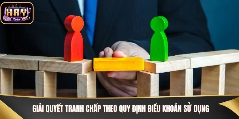 Giải quyết tranh chấp theo quy định điều khoản sử dụng